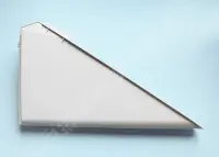 Deflecteur Blanc pour Piscine avec Jambes de Force Apparentes (à l'unité)