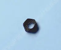 Ecrou presse-étoupe M12x1,5 noir (clé de 17)