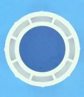 Ecrou PROJ Halogène 35/75W 3424 AR Niche Béton - COFIES