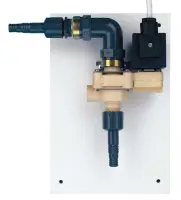 Electrovanne complète (Support + raccords)