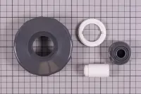 Enjoliveur refoulement Multiflow + rotule + siège - couleur GRIS ANTHRACITE