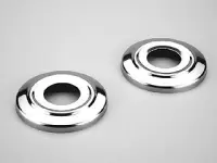 Enjoliveurs (2 unités) Ø43/110 mm AISI 304 pour Plongeoir-Échelle STD/droite/mixte