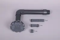 Ensemble collecteur FILTRE SAB Saturne Ø750, avec coude