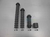 Ensemble crépines 3/4" Ø1050-1200 FSAB Praga