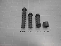 Ensemble de crépines 3/4" FSAB Praga D2350