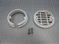 Ensemble grille bague fixation bouche 41521