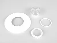 Ensemble lentille concave (Fibre optique pour pisc béton/liner ASTRAL)
