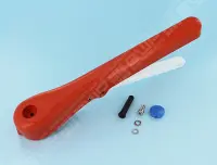 Ensemble poignée plastique de vanne papillon EPDM D.125-140-160 - L 350mm (Cepex)