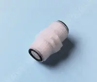 Ensemble vanne PVDF Pyrex-Viton