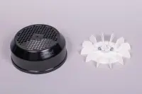 Ensemble ventilateur + couvercle 5,50 à 7,50 CV Ø24 mm PPE Atlas