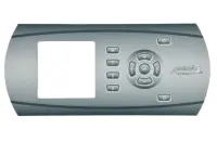 Façade autocollante IN.K600 (light, pompe 1-5, ok, +/-, prog, on/off)