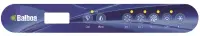Façade autocollante ML550 (Cool, Warm, Jets 1, Jets 2, Blower, Light, Mode)