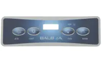 Façade autocollante pour panneau de commande VL401 (jets, light, cool, warm)
