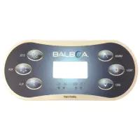 Façade autocollante TP600 (Jets, Aux, Flip, Warm, Light, Cool)