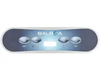 Façade autocollante VL400 (Light, Temp, Jets, Aux)
