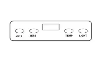 Façade autocollante VL401 (Jets, Jets, Temp, Light)