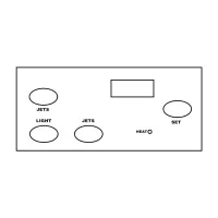 Façade autocollante VL402 (Jets 2, Light, Jets1, Set)
