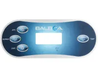 Façade autocollante VL406T (Jets, Blower, Light Temp)