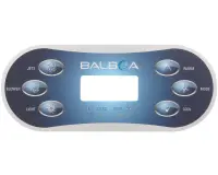 Façade autocollante VL600S (Jets,Blower, Light, Warm, Mode, Cool)
