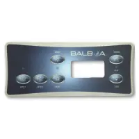 Façade autocollante VL701S (Mode, Jets 1, Jets 2, Light, Warm, Cool )