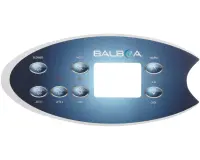 Façade autocollante VL702S Blower, Mode, Jets 1, Jets 2, Light, Warm, Cool)