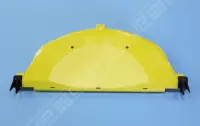 Flasque latérale jaune côté câble pour Dolphin BALY, FACIL'O, OZEO
