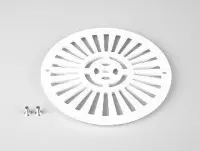 Grille 01467-0001 BDF + vis métriques 12 mm