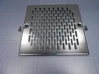 Grille 200x200 inox AISI-316