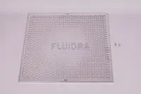 Grille 500x500 inox AISI-316