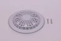 Grille anti-vortex BDF NORMA préfabriqué avec vis métriques - GRIS