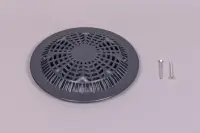 Grille anti-vortex BDF NORMA préfabriqué avec vis Parker - ANTHRACITE