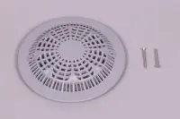 Grille anti-vortex BDF NORMA préfabriqué avec vis Parker - GRIS