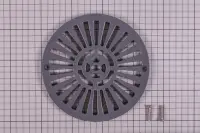 Grille BDF 2" Liner/Préfab AM + vis métriques 25 mm - ANTHRACITE