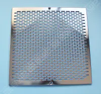 Grille carrée pour BDF 400x400 Inox AISI-316