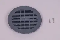 Grille plate BDF NORMA préfabriqué avec vis métriques - ANTHRACITE