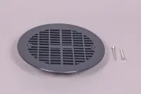 Grille plate BDF NORMA préfabriqué avec vis Parker - ANTHRACITE