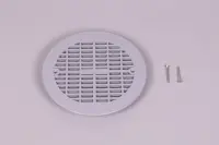Grille plate BDF NORMA préfabriqué avec vis Parker - GRIS