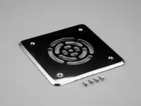 Grille (+ vis) BDF 1"1/2 - 2" Carrée - Inox Pisc Préfab