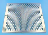 Grille (+ vis) BDF 300x300 - Inox Béton