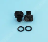 Kit bouchons de vidange + joints (x2)