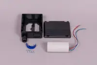 Kit condensateur double 16-40µF + boitier