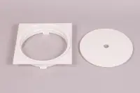 Kit couvercle rond + cadre SK cartouche