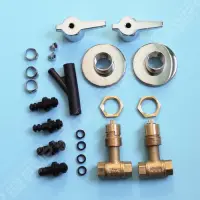 Kit de remplacement robinets (eau chaude et froide) non monté