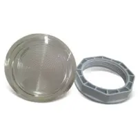 Kit lentille Ø128 + joint + contre-écrou