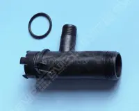 Kit raccord condenseur sortie avec piquage long + joint (WIB08513+WJW03580)