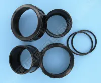 Kit raccord union Ø90mm PPE Karpa, Mini Kapri (x2)