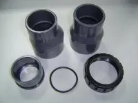 Kit raccord union aspiration D63 PPE 1 CV-2 CV-3,5 CV