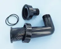 Kit raccordement 1"1/2 vanne Noir FSAB Ibiza, Toledo, Balear, Boreal