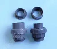 Kit raccords union 2" 50/63mm pour PPE Whisperflow, UltraFlow, Challenger, IntelliFlo (x2)