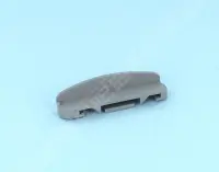 Languette 10 mm gauche GRIS medium sans butée